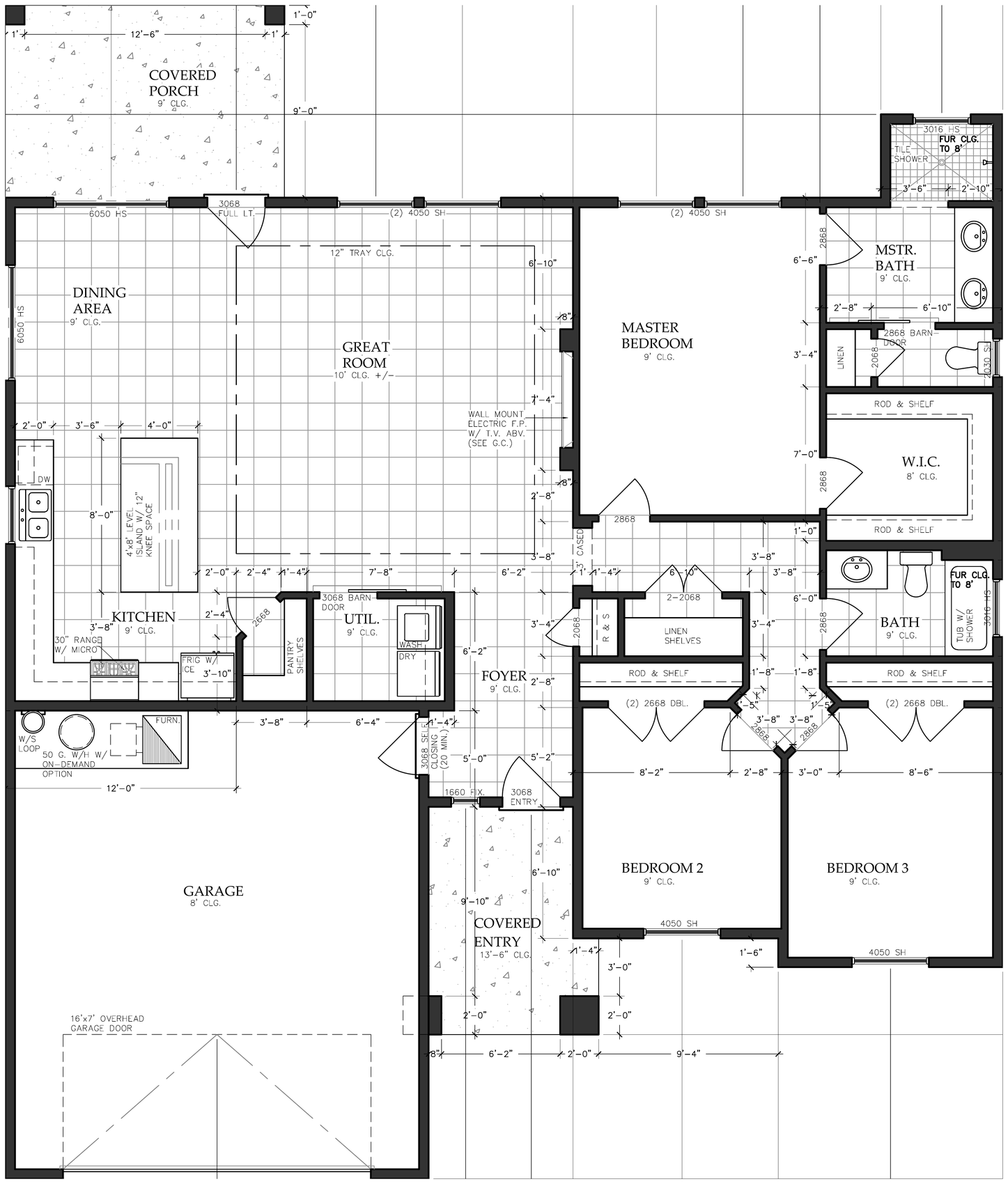 The Sofia floor plan blueprint